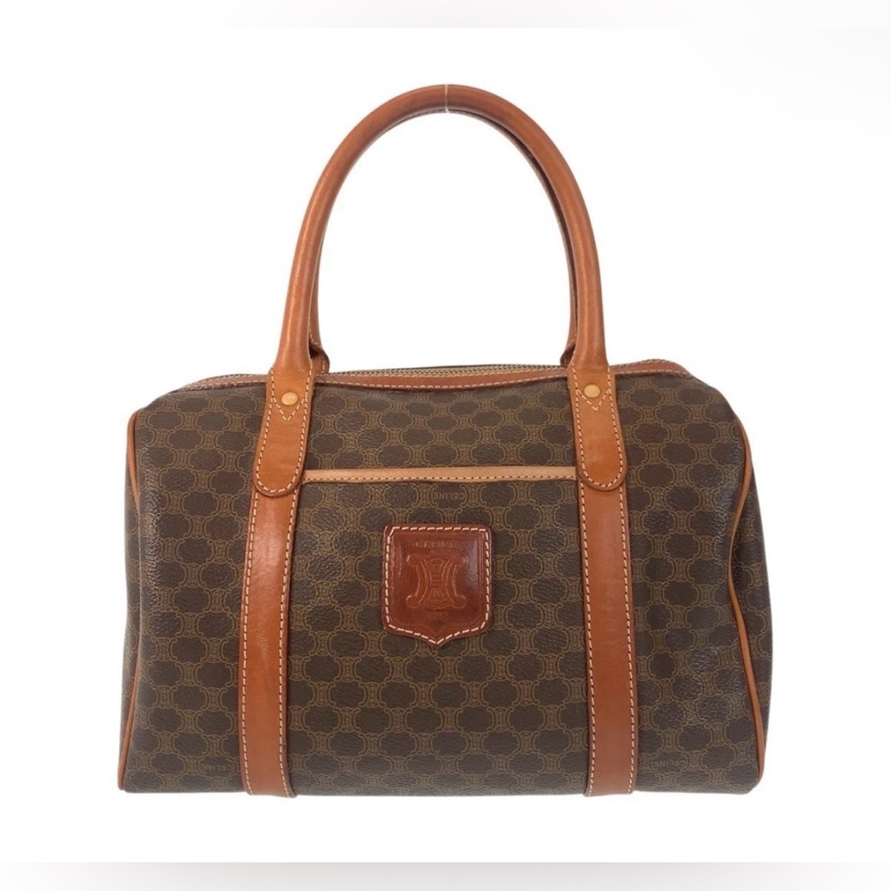 Celine Brown and Tan Handbag